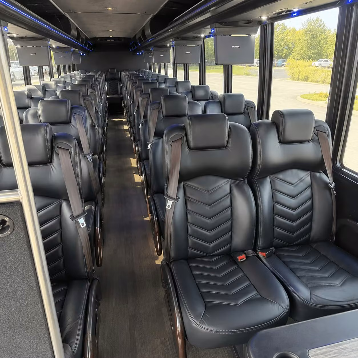 30 passenger minibus inside