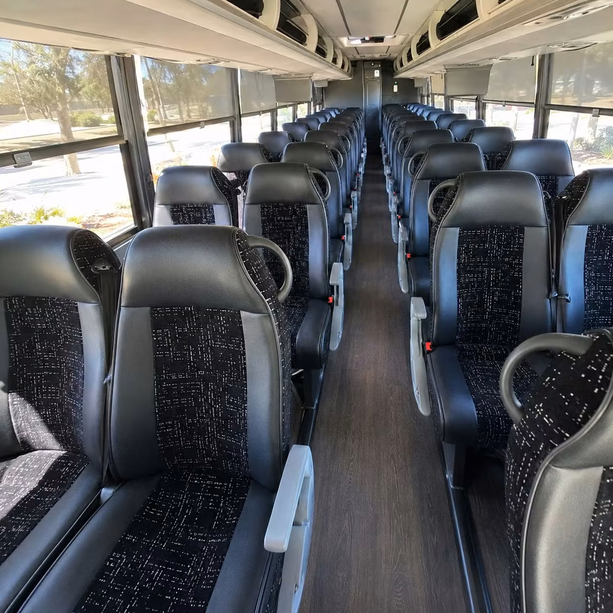 corporate event bus rentals in huntington beach